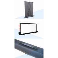 Экран Cinema S'OK SCPSF-177x100 80'' 16:9 напольный, переносной, ручной, черный корпус