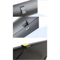 Экран Cinema S'OK SCPSF-177x100 80'' 16:9 напольный, переносной, ручной, черный корпус