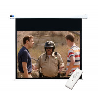 Экран Cinema S'OK SCPSM-200x150-ED60 100'' 4:3 настенно-потолочный, моторизованный, Matt White, белый корпус, ED 60см