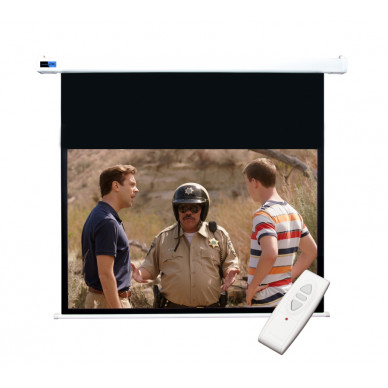 Экран Cinema S'OK SCPSM-250x140-ED60 113'' 16:9 настенно-потолочный, моторизованный, Fiberglass, белый корпус, ED 60см