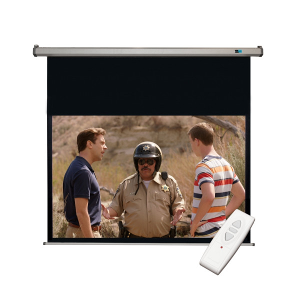 Экран Cinema S'OK SCPSM-266x150FG-GR-ED60 Pro 120'' 16:9 настенно-потолочный, моторизованный, Fiberglass, серый корпус, ED 60см