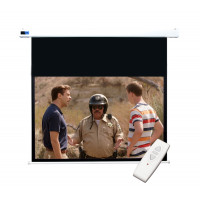 Экран Cinema S'OK SCPSM-360x200FG-ED90 Pro 163'' 16:9 настенно-потолочный, моторизованный, Fiberglass, белый корпус, ED 90см