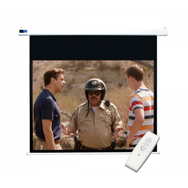 Экран Cinema S'OK SCPSM-360x270-ED90 Pro 177'' 4:3 настенно-потолочный, моторизованный, Fiberglass, белый корпус, ED 90см