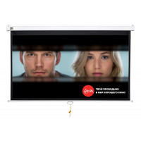 Экран Cinema S'OK SCPSW-146x110 72'' 4:3 настенно-потолочный, ручной, Matt White, белый корпус